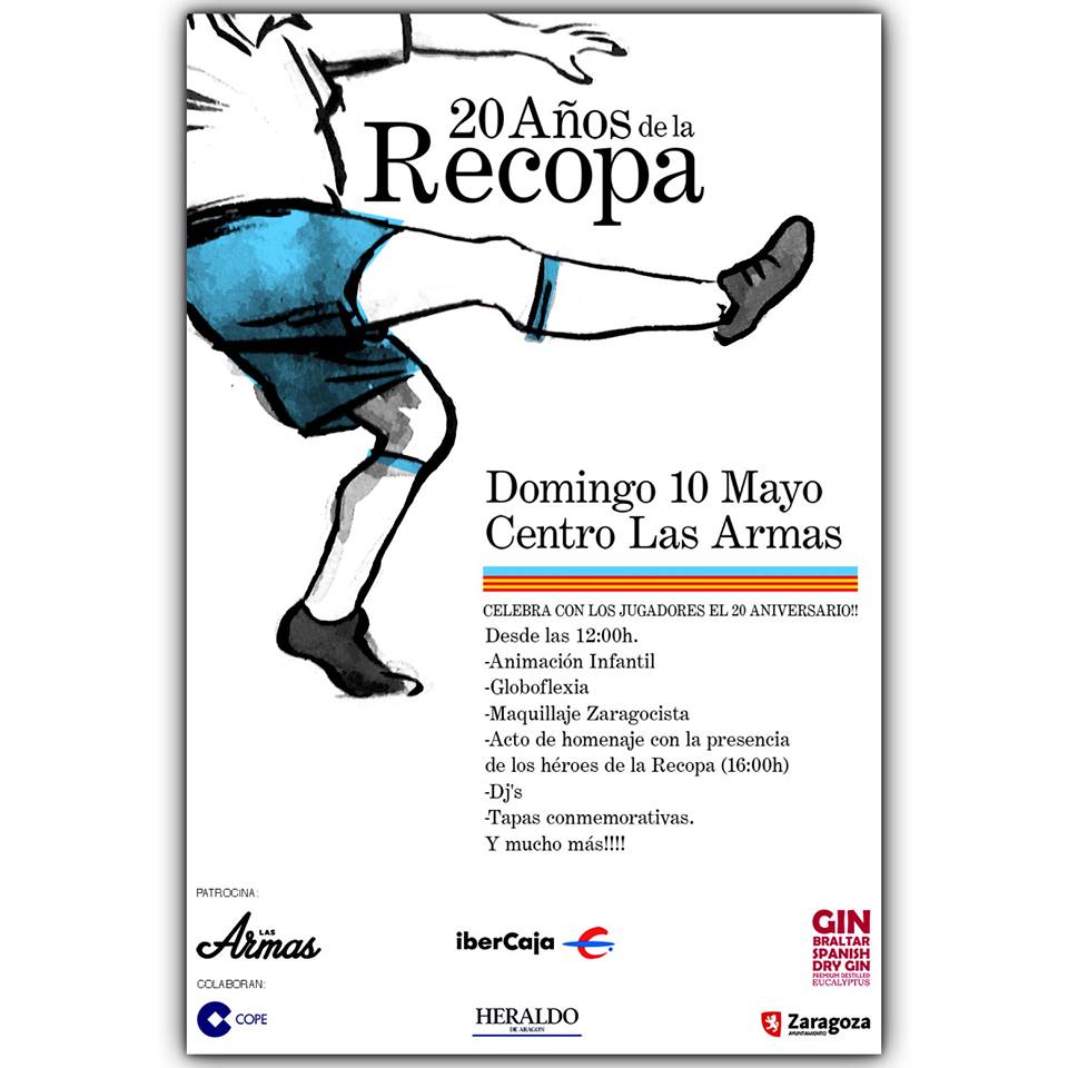 recopa 20 años las armas zaragoza agenda eventos