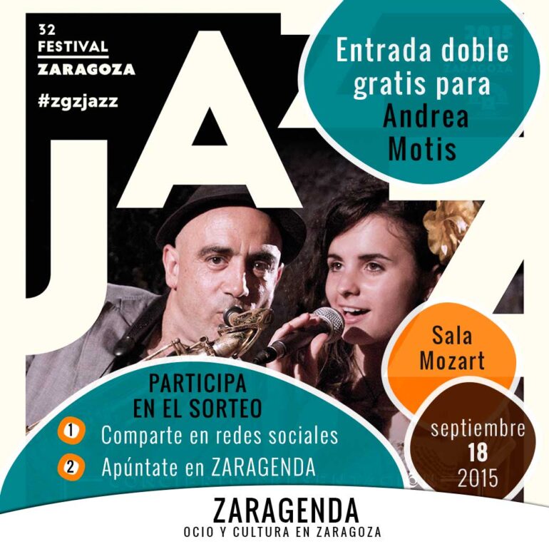 [Entrada Doble Gratis] Andrea Motis en el Festival de Jazz de Zaragoza - Conciertos