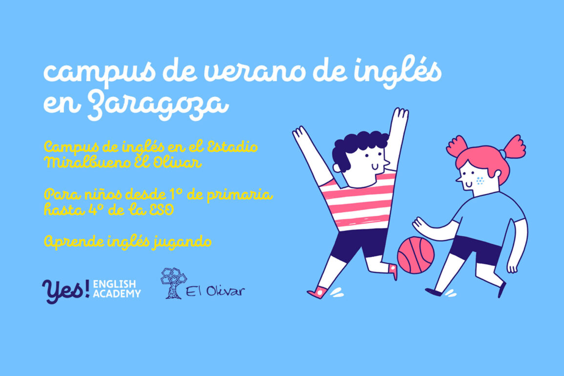 Campus de verano de inglés en Zaragoza portada