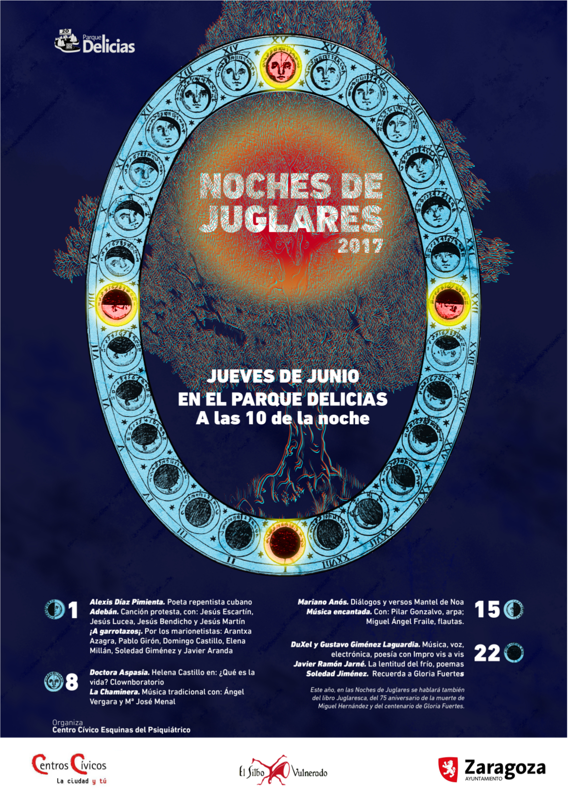 Noches de Juglares 2017 en Delicias - Aire libre
