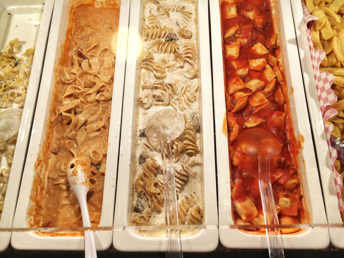 Buffet PIAZZA. Comida italo-mediterránea - Gastronomía