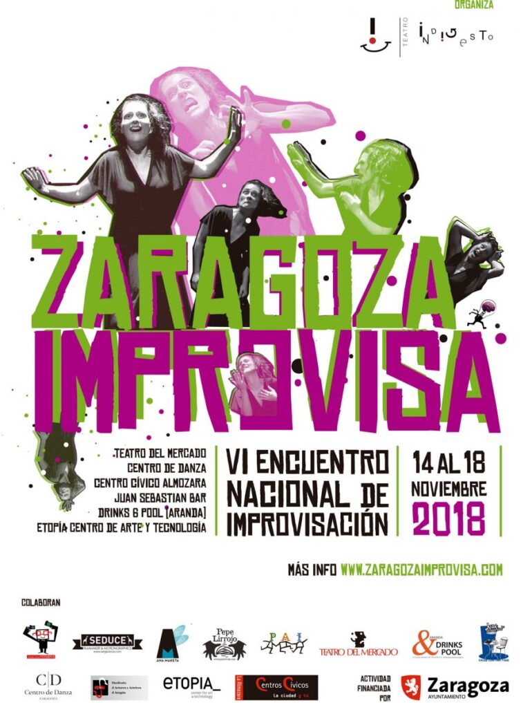 Cartel Improvisa Zaragoza