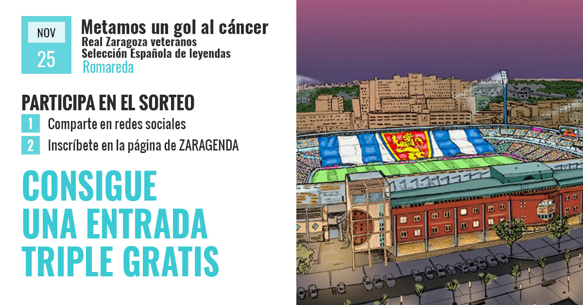 Entrada metamos un gol al cáncer