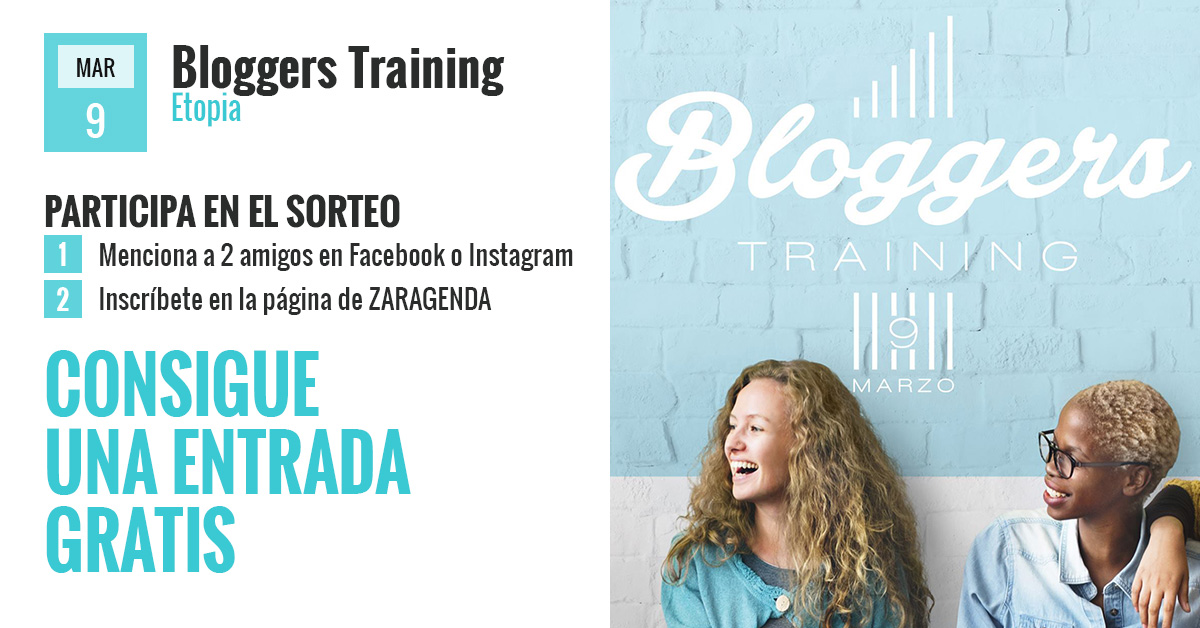 [SORTEO] Bloggers Training - Talleres