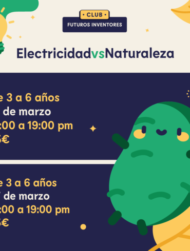 ELECTRICIDAD VS NATURALEZA – 3 a 6 años -
