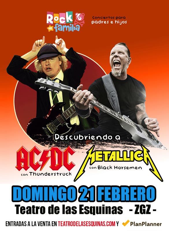 Rock en Familia – Descubriendo a Metallica y AC/DC -