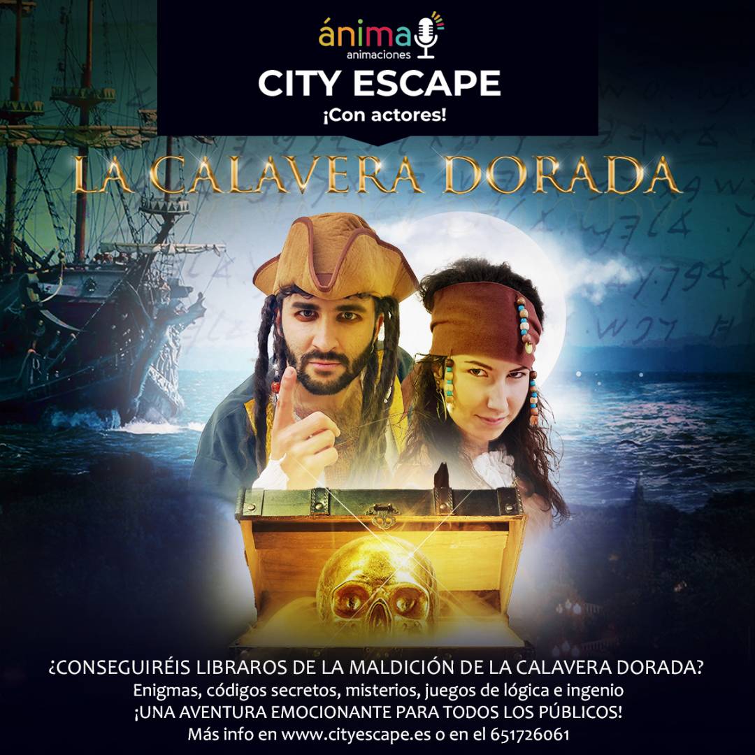 City escape La Calavera Dorada en el Parque Grande -