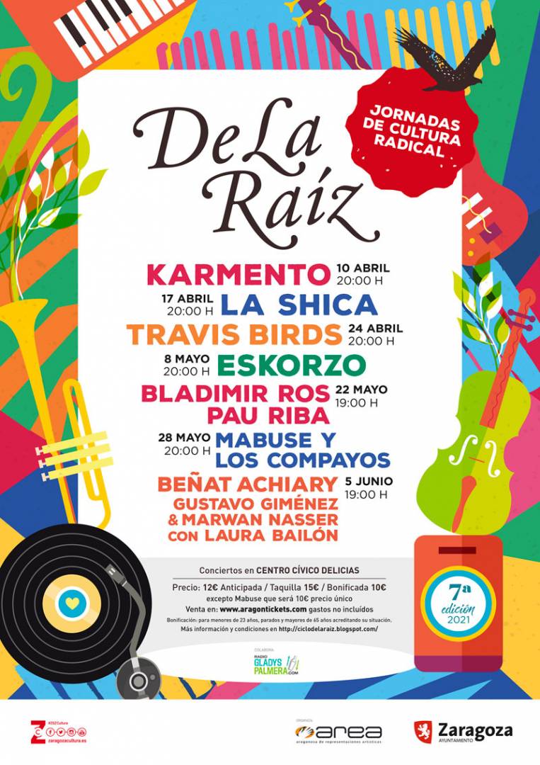 Festival De La Raíz Zaragoza 2021 - Conciertos