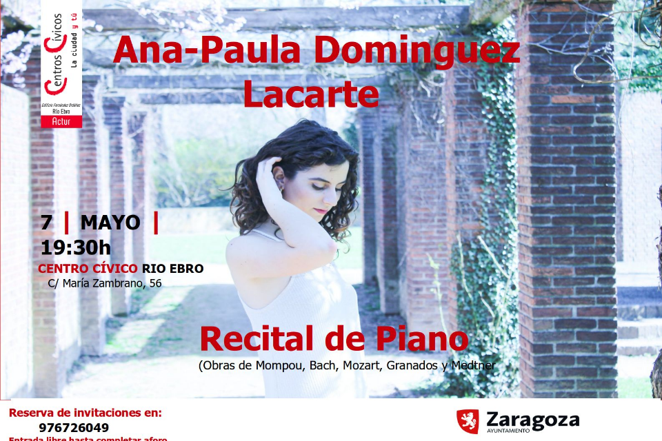 Ana Paula Domínguez Lacarte -Recital de piano -