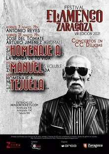 FLAMENCO ZARAGOZA. HOMENAJE A MANUEL TEJUELA. -