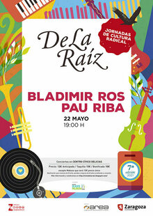 Bladimir Ros y Pau Riva en el Festival De La Raíz Zaragoza 2021 -