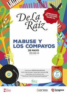 Mabuse y Los Compayos en el Festival De La Raíz Zaragoza 2021 -