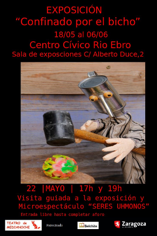 Exposición «Oleíco de Belchite: Confinados por el bicho» -