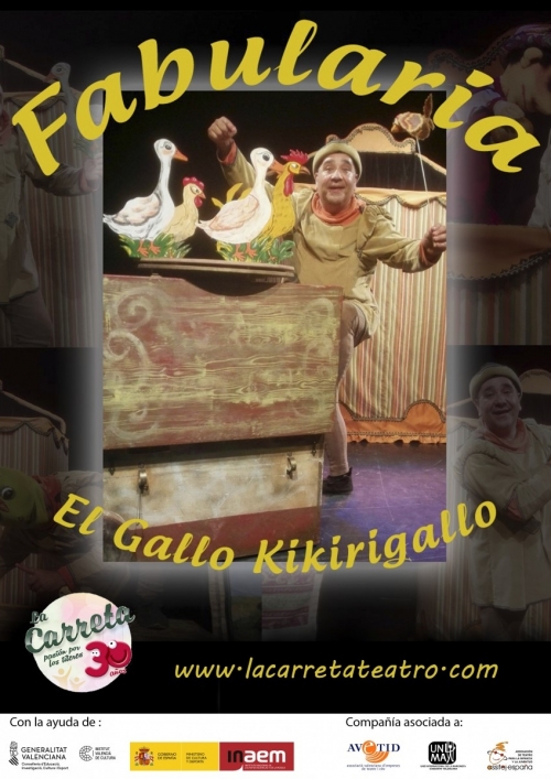 Tetaro ‘FABULARIA: EL GALLO KIKIRIGALLO’ en el Teatro Arbolé -