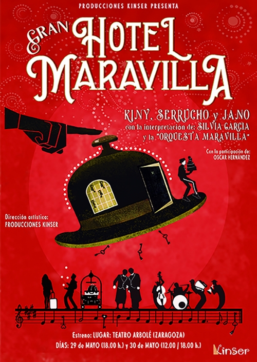 Teatro ‘GRAN HOTEL MARAVILLA’ en el Teatro Arbolé -