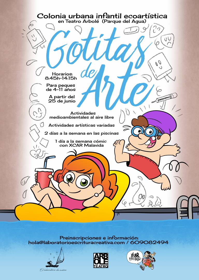 GOTITAS DE ARTE: Colonia Urbana Infantil Ecoartística 2021 -