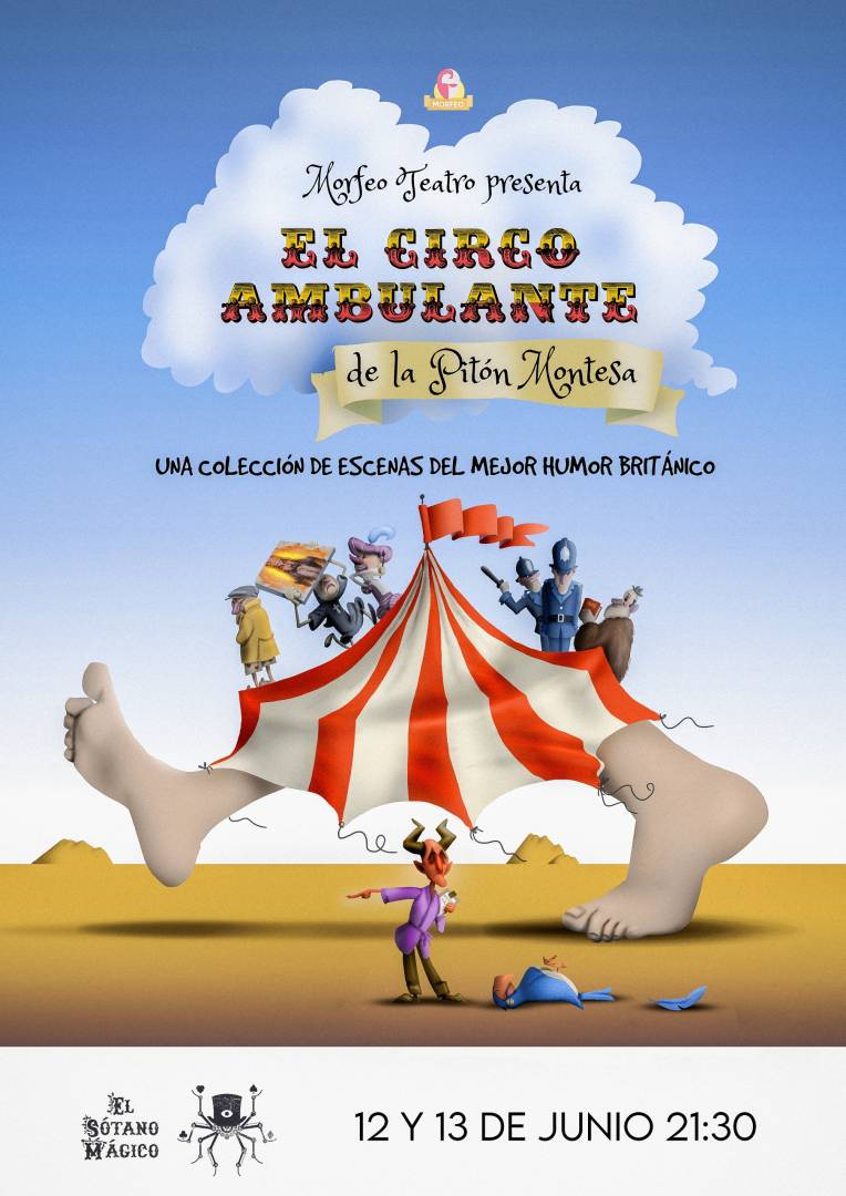 MORFEO TEATRO – «EL CIRCO AMBULANTE DE LA PITON MONTESA» -