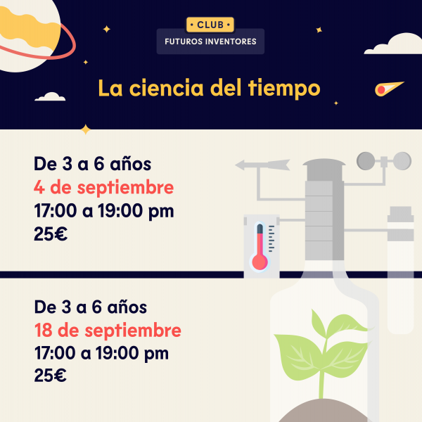 LA CIENCIA DEL TIEMPO – 3 A 6 AÑOS -