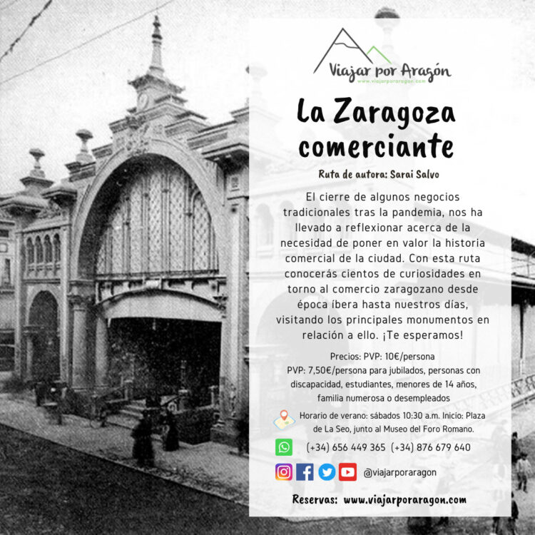 Ruta guiada: La Zaragoza comerciante -