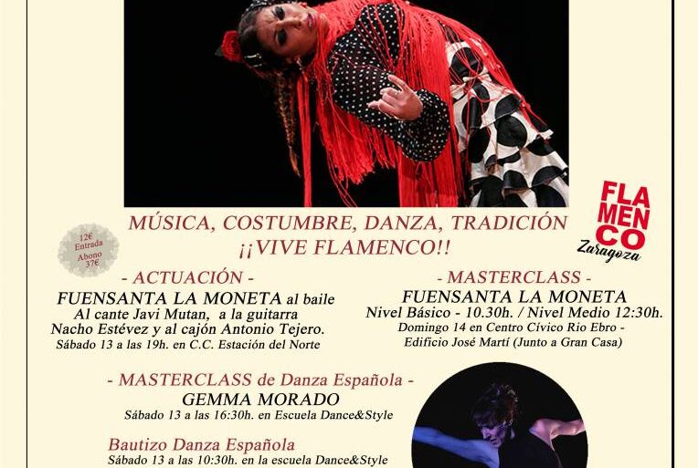 LA MONETA – CICLO BAILE FLAMENCO CIUDAD DE ZARAGOZA -