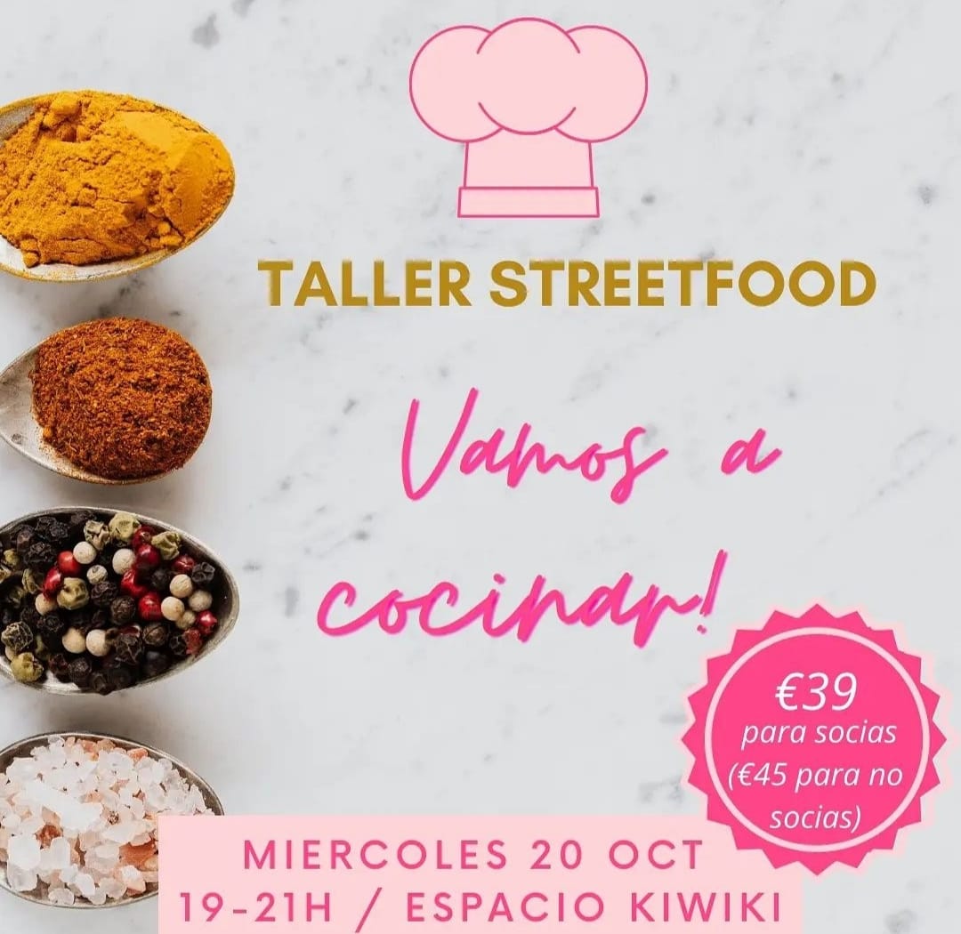 Taller Street Food para mujeres -