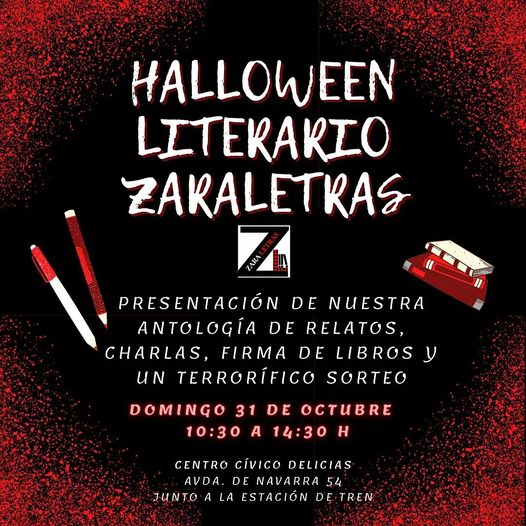 Halloween Literario Zaraletras -