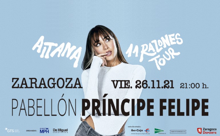 Aitana en Zaragoza -