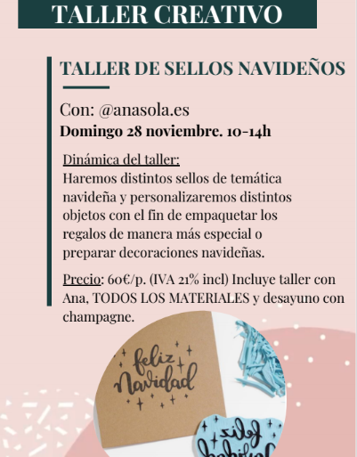 TALLER DE SELLOS NAVIDEÑOS -