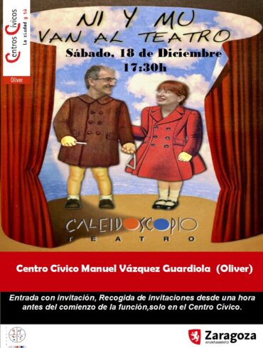 Ni y Mu van al teatro. Caleidoscopio Teatro. -