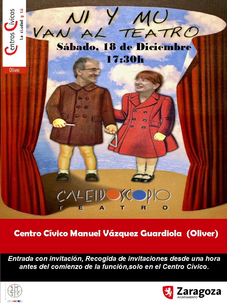 Ni y Mu van al teatro. Caleidoscopio Teatro. -