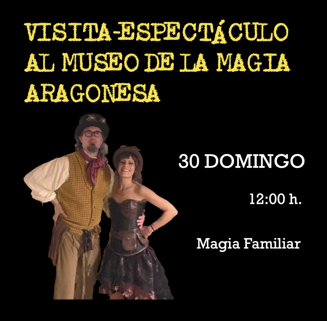 ESPECTÁCULO en el MUSEO de la MAGIA, con: ELENA y PEPIN -