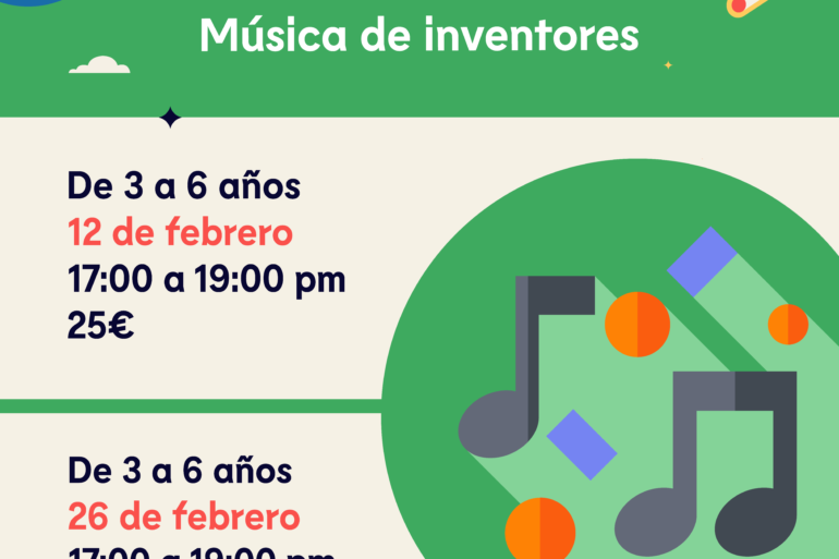 Música de inventores – 3 a 6 años -