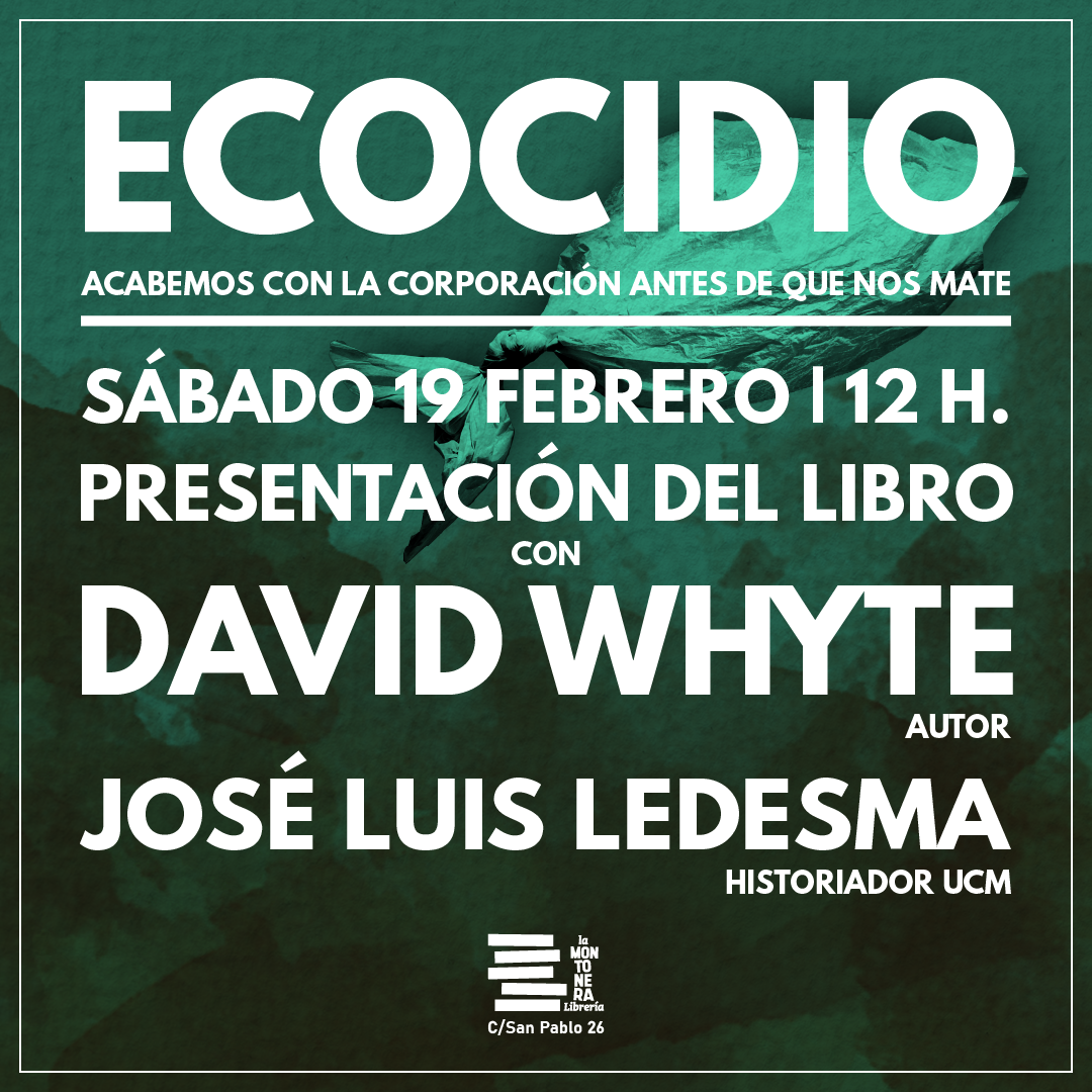 ECOCIDIO | Presentación del libro -