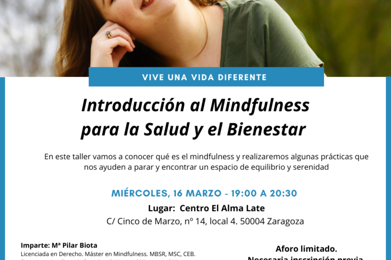 TALLER-CONFERENCIA GRATUITO DE MINDFULNESS -