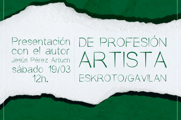 DE PROFESIÓN ARTISTA | Presentación del libro -