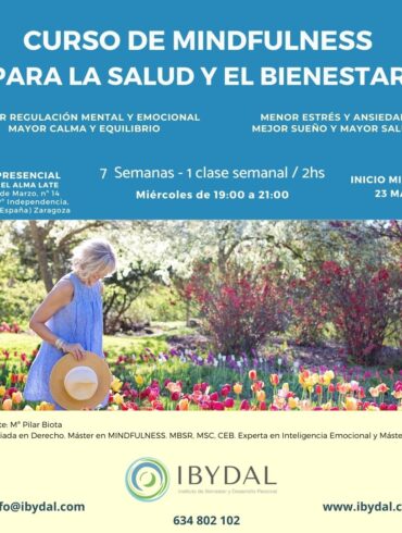 CURSO DE MINDFULNESS PARA LA SALUD Y EL BIENESTAR -