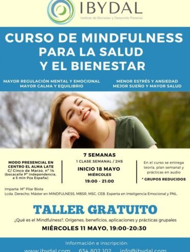 CURSO DE MINDFULNESS PARA LA SALUD Y EL BIENESTAR -