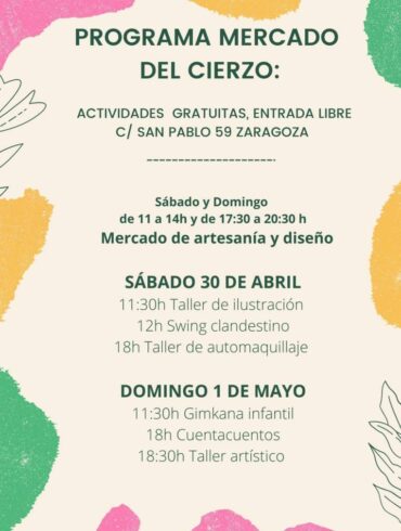 Mercado del Cierzo especial dia de la madre -