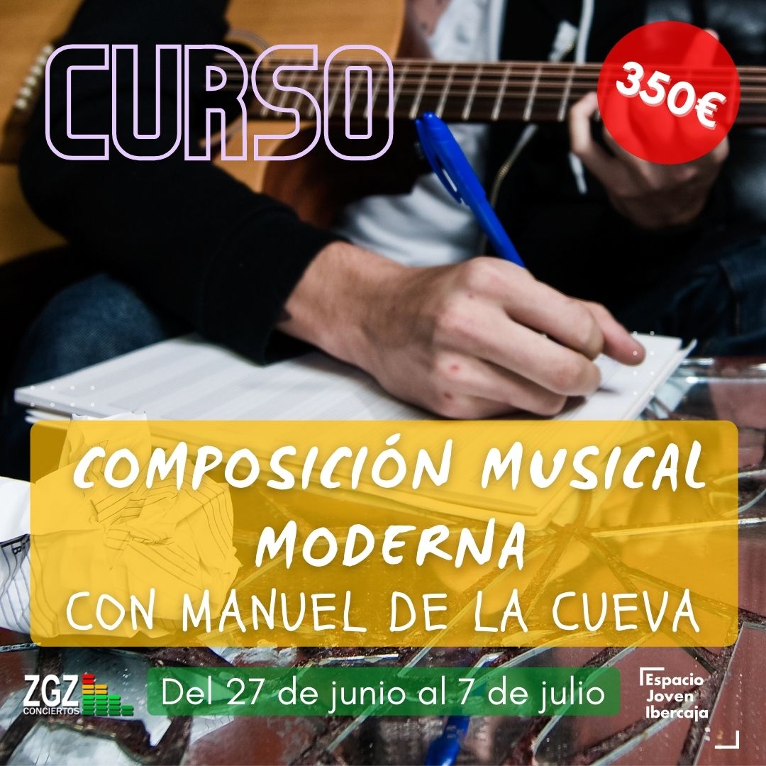 CURSO DE COMPOSICIÓN MUSICAL MODERNA CON MANUEL DE LA CUEVA -