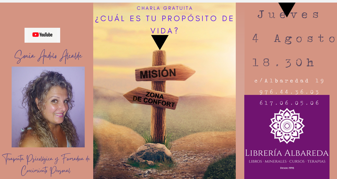 Conferencia gratuita ¿Cuál es tu propósito de vida? -