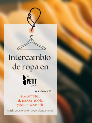 Intercambio de ropa en Le Petit Coin -