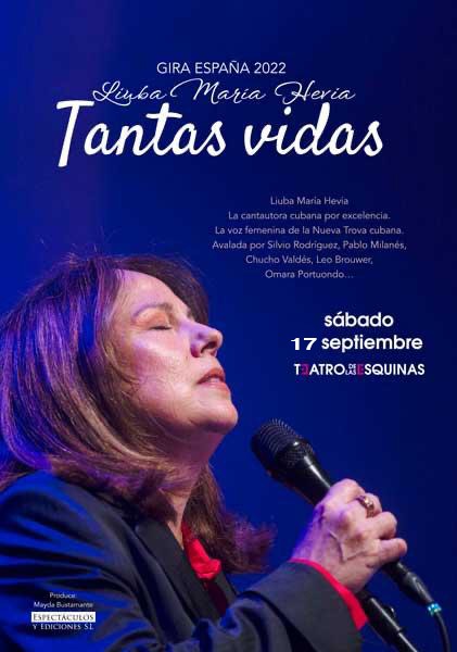 Liuba María Hevia 17 de sept. Teatro de las Esquinas. -