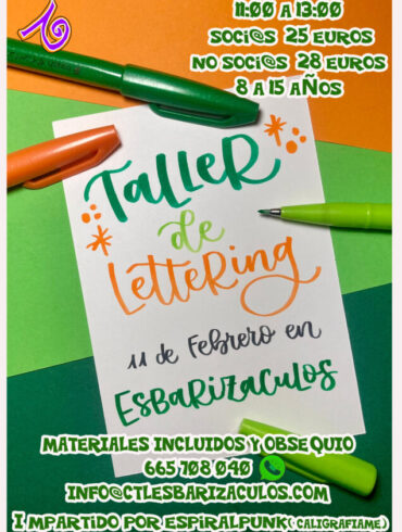 Taller de lettering -