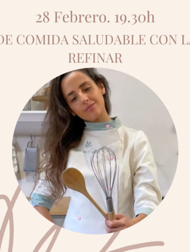 Taller de cocina saludable con Laura sin Refinar -