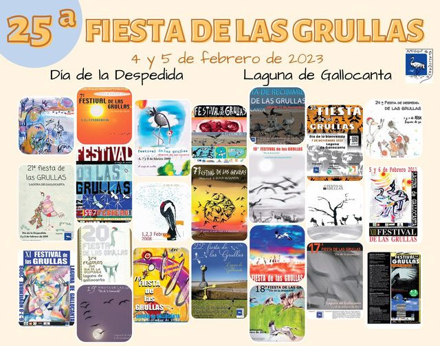 25ª Fiesta de las grullas. La despedida -