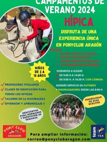 CAMPUS HÍPICA – CAMPAMENTOS DE VERANO 2024