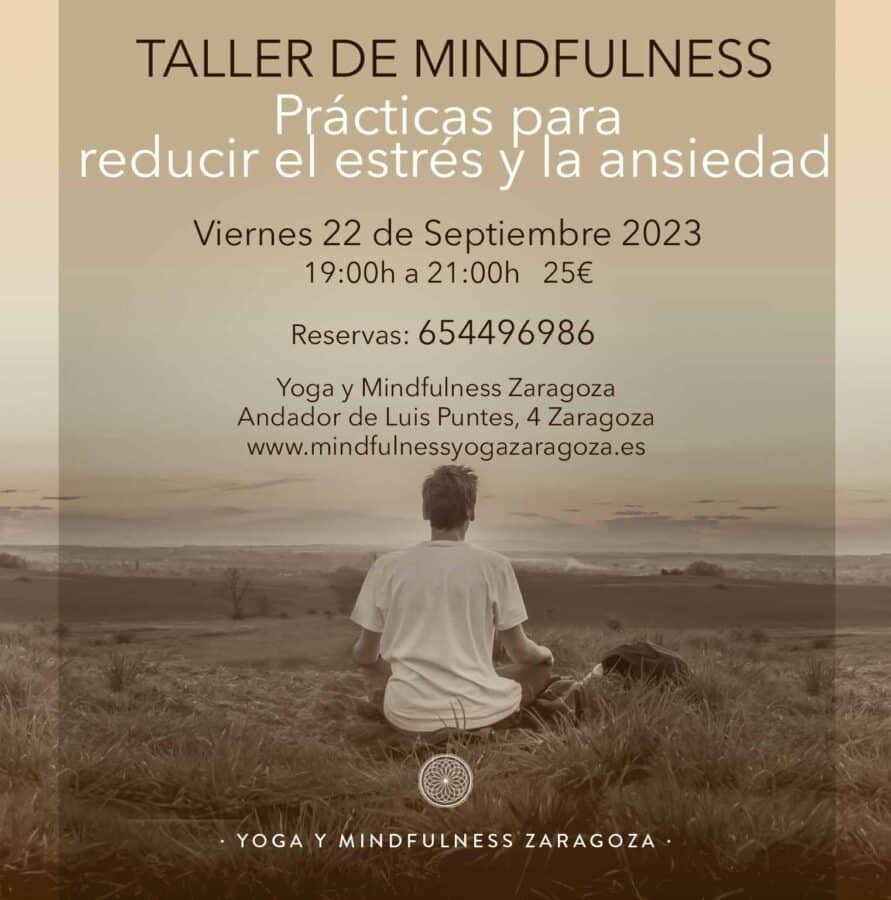 TALLER MINDFULNES: REDUCCIÓN ESTRÉS Y ANSIEDAD -