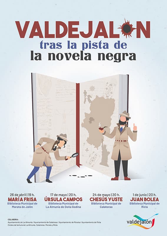 Valdejalón tras la pista de la novela negra