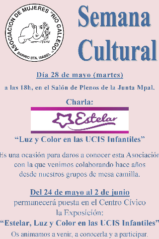 Charla "Estelar, luz y color en las UCIs infantiles