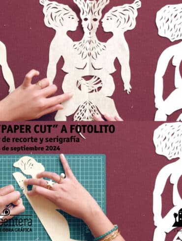 Taller de "paper-cut" a fotolito